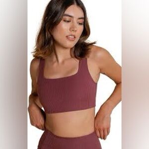 Girlfriend Collective Mauve Sports Bra